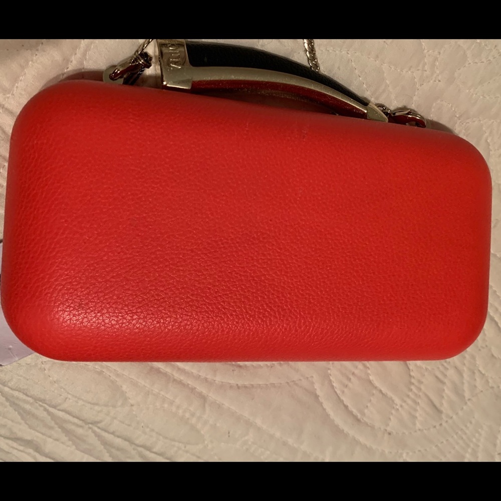 Brand New Vince Camuto Red Clutch Bag